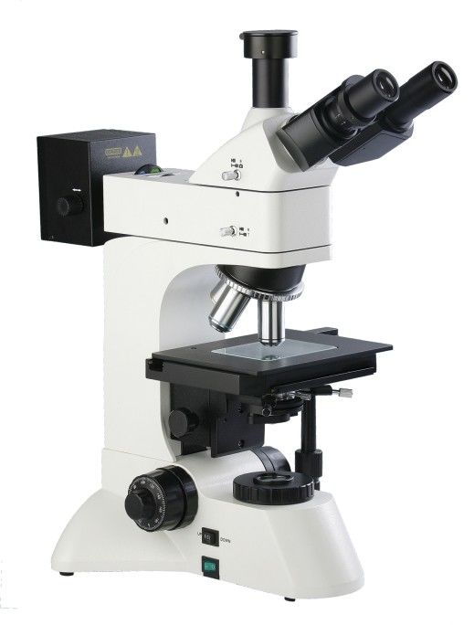 Metal Observing metallurgy microscope with DIC Differential Interference Contrast