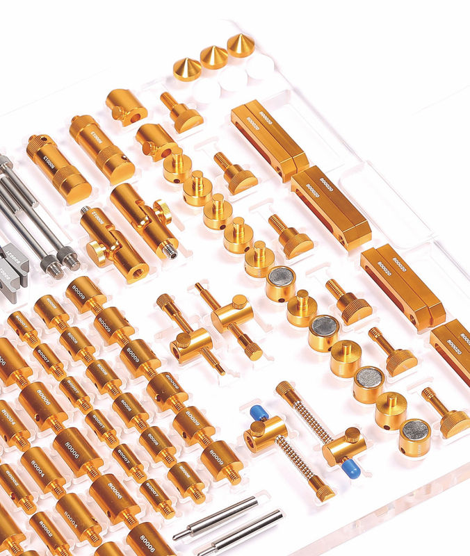 Gold Color CMM Fixture Kits / Coordinates Measurement Machine For