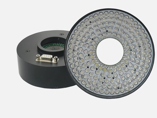 LED Vision Measuring Machine Featuring a 5-Ring, 8-Zone, 40-Segment Ring Light for Surface Illumination