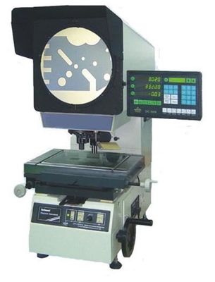 Optical Comparator with Switchable Lens, Programmable Z-Axis, and 90mm Measurement Range