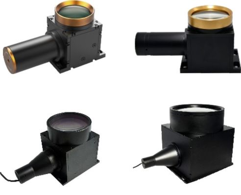 High-Speed Industrial Camera with 90-Degree L-Shape and Parallel Light Source for Automation