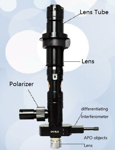 Differentiating Interferometer Industrial APO Lens / Video Microscope Module