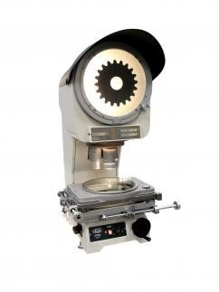 Stable Structure Optical Profile Projector 0.001mm Resolution With Lens Turret 3 Lens