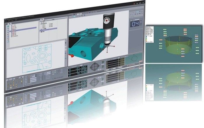 Compound 2D 3D Measurement Software For Laser 3d Scanner / CCD Measuring
