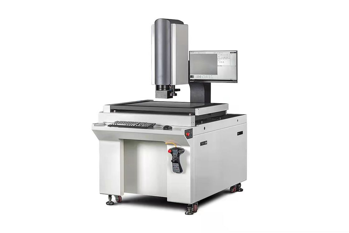 Dual-Lens High-Speed Image Measuring Instrument with 80×60mm Field for Mosaic Applications
