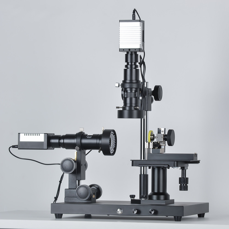 Cutting Edge Angle And Width Measurement With Dual Lens Dual Camera Tool Inspection System