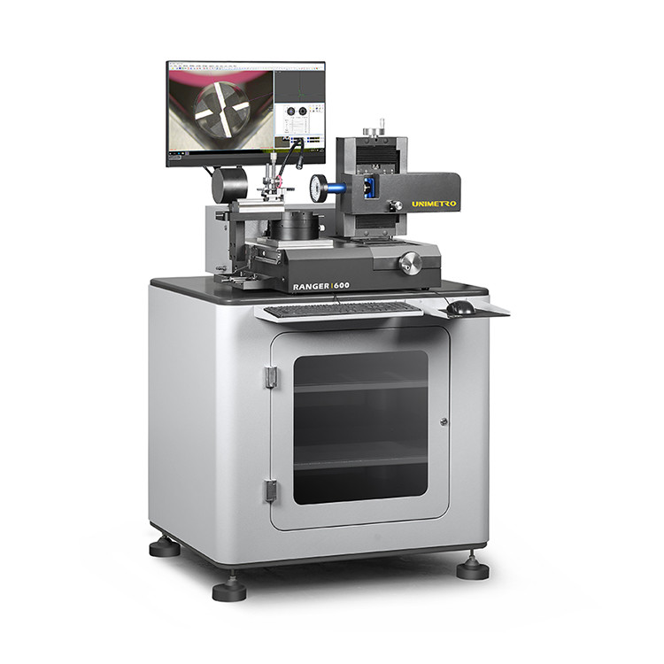 Milling Tool Inspection System Tool Vision Measurement Machine With 24&quot; LCD Monitor