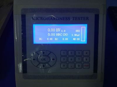 1 KG Micro Hardness Tester LCD Display Halogen Lamp With Measuring Software