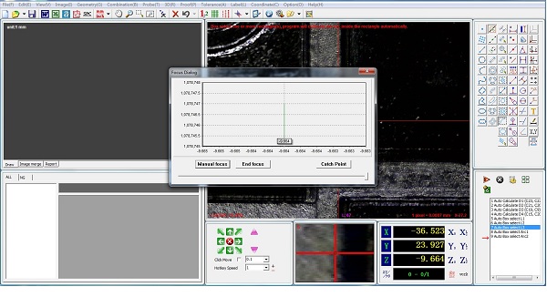 Powerful Probe Function 3D Measurement Software Precise Microscope Compatible