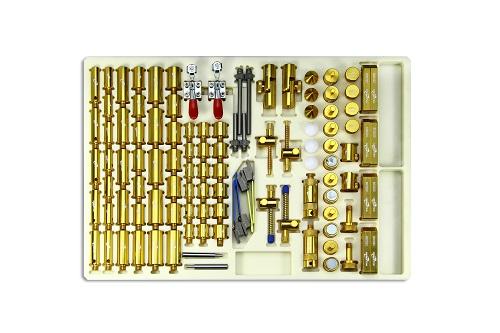 108 Pieces CMM Fixture Kits Steel / Aluminum With Coding System Programmable