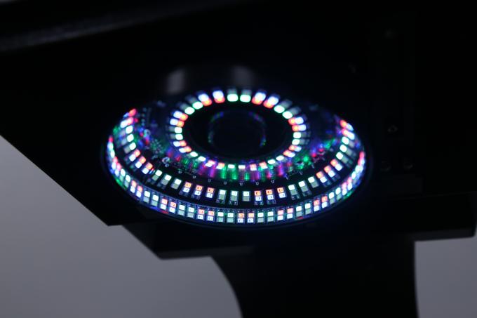 Movable COLOR LED  Ring Light Linear Slide Way HD Camera Automatic Vision Measurement Machine
