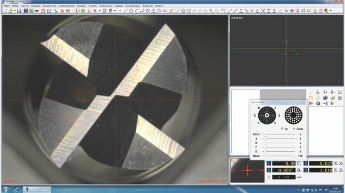 Milling Tool Inspection System Tool Video Measuring system Vision Measurement Machine