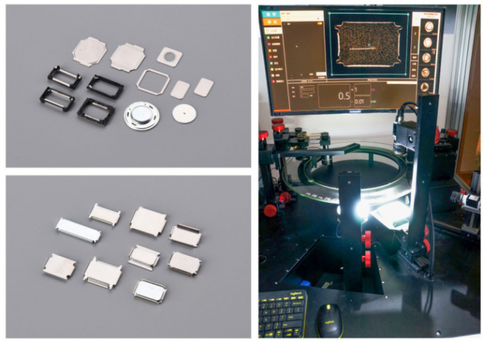 Component Visual Inspection Acoustic Component Vision Inspection System - 5000pc/min
