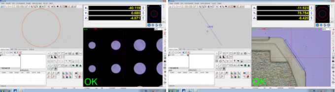 Manual 2d 3d Vision Measurement Machine With Laser Indicators